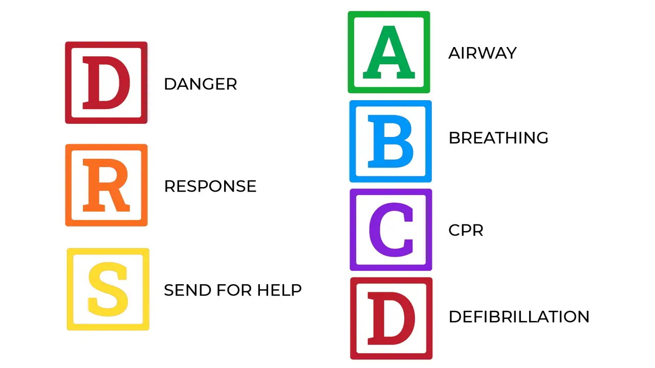 DRSABCD is the acronym for the steps to follow when providing life support